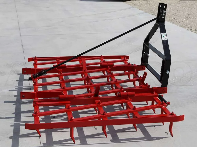 Herse à dents fixes série légère EPL40 - Portée / Tractée 40 Dents Repliable - 200 cm