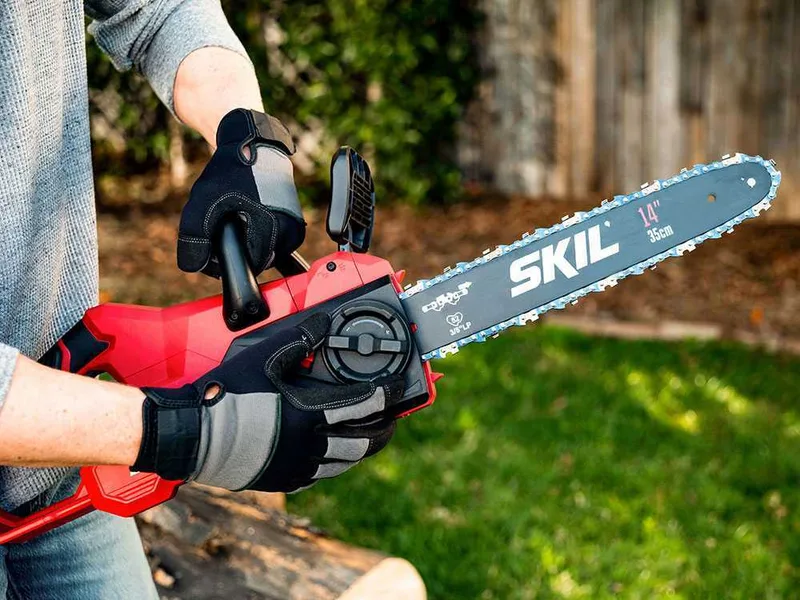 Skil 0581 CA - Tronçonneuse à batterie - Guide de 35 cm
