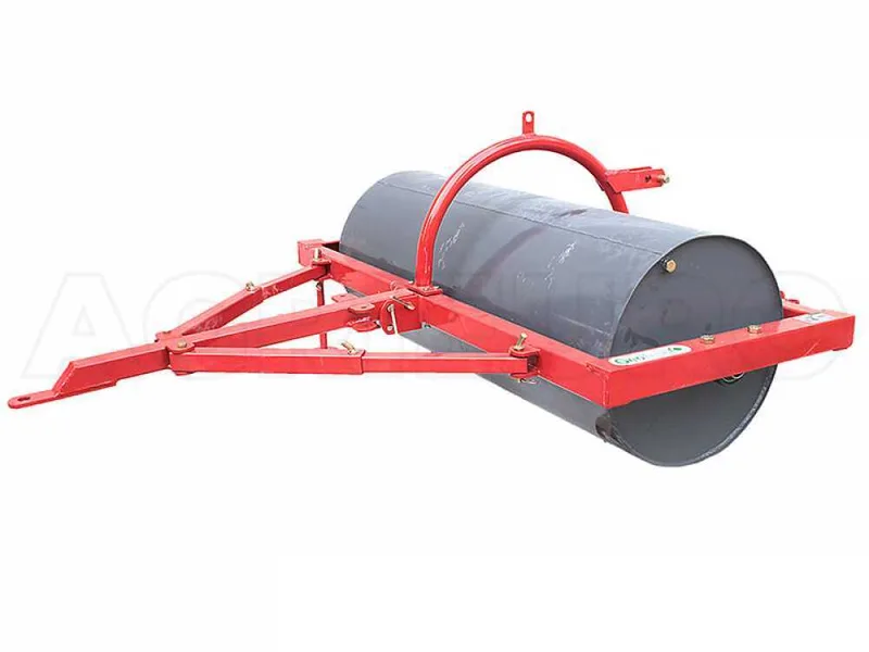 Rouleau compacteur agricole à tracteur GeoTech LR150, barre d'attelage + attache 3 points