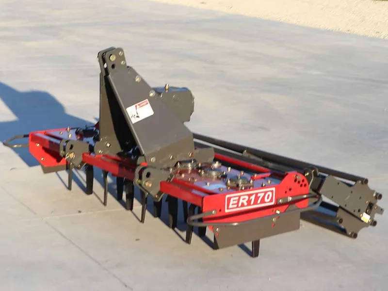 Herse rotative GeoTech Pro ER 170 - largeur de travail 170 cm -16 lames - Série légère