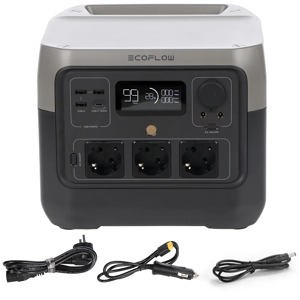 EcoFlow River 2 Pro - Batterie PowerStation Portable - 800W - 768 Wh/19.2V