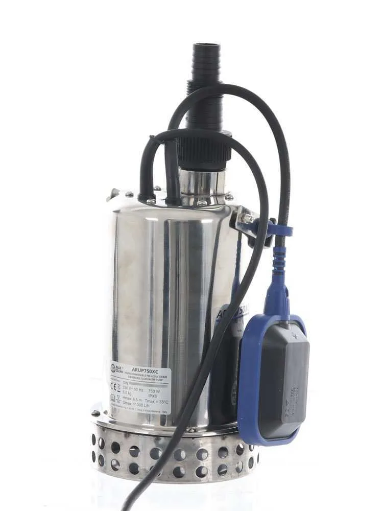 Pompe submersible pour eaux claires Annovi & Reverberi ARUP 750XC - corps Inox - 750W