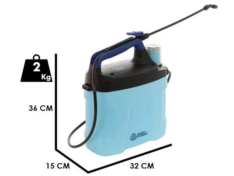 Annovi Reverberi AR Spray 8 - Pompe de pulvérisation électrique à batterie - 8 litres