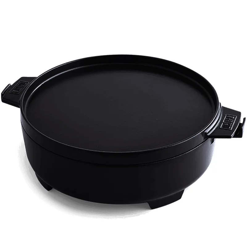 Cocotte en fonte 2 en 1 Weber