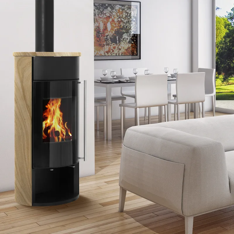Poêle à bois avec échangeur thermique Schmitzker Lecara Sunshine