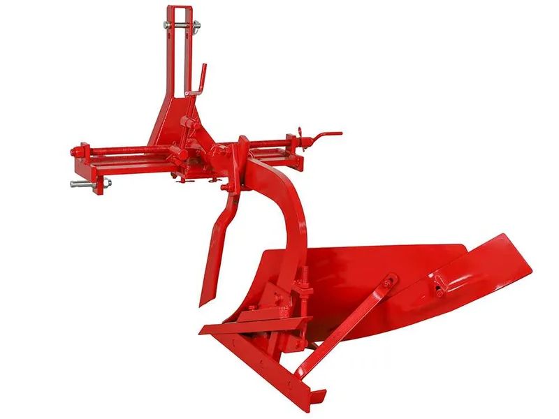 MDS-01C - Charrue mono-soc à dent - Réglage latéral manuel par vis - Pour tracteurs avec attelage à trois points