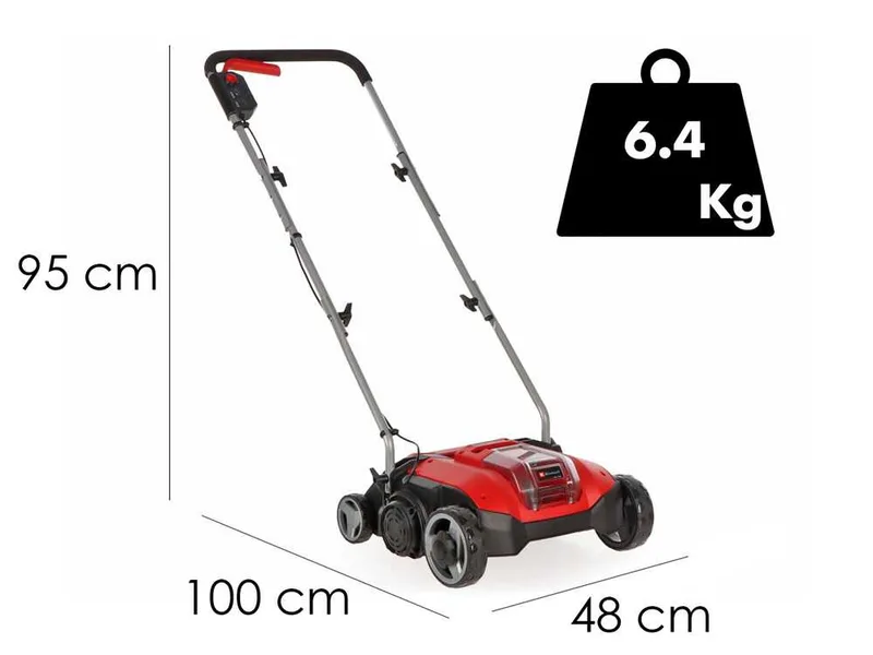 Einhell GC-SC 18/28 Li - Aérateur/Scarificateur à batterie 18V/2.5Ah