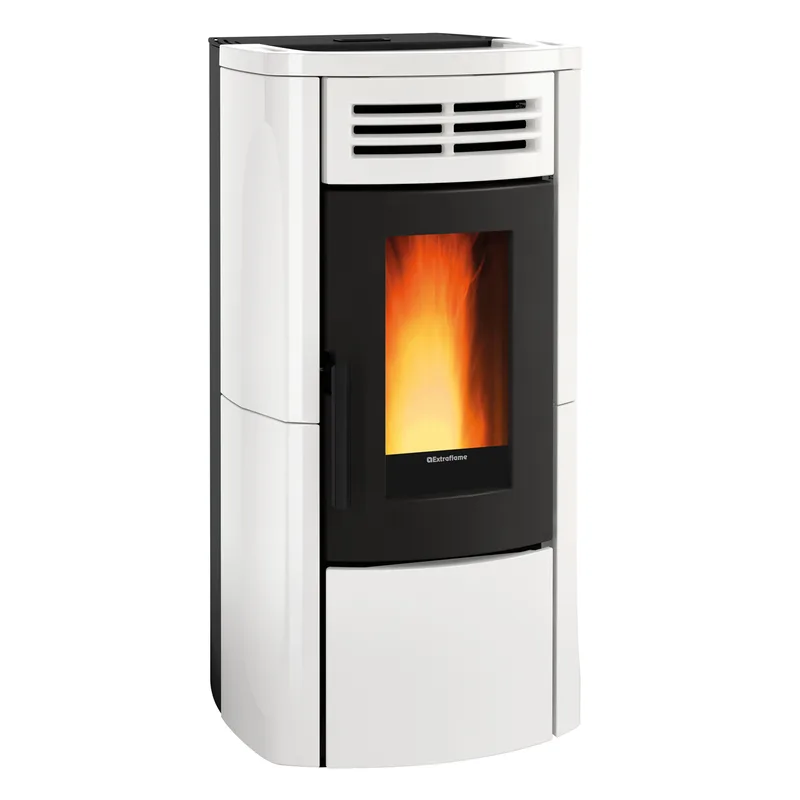 Extraflame Evolution Line Terry Plus poêle à granulés Majolique blanc