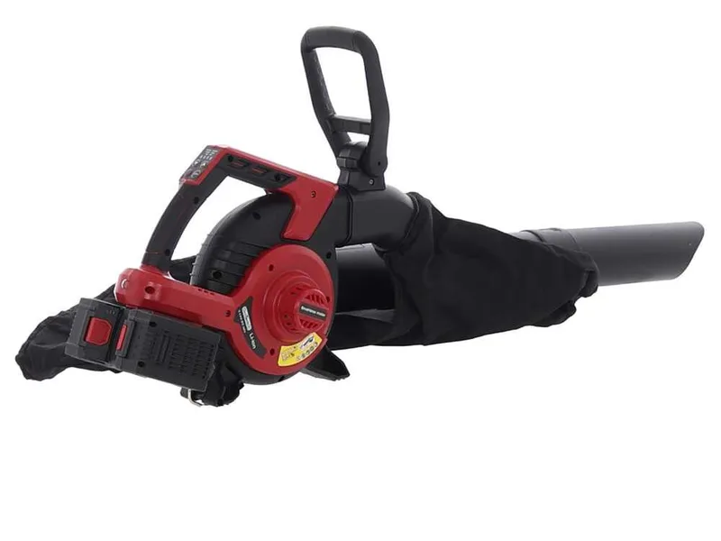 GeoTech X-Line BV-40V - Souffleur-aspirateur à batterie - 2 × 20 V 5 Ah