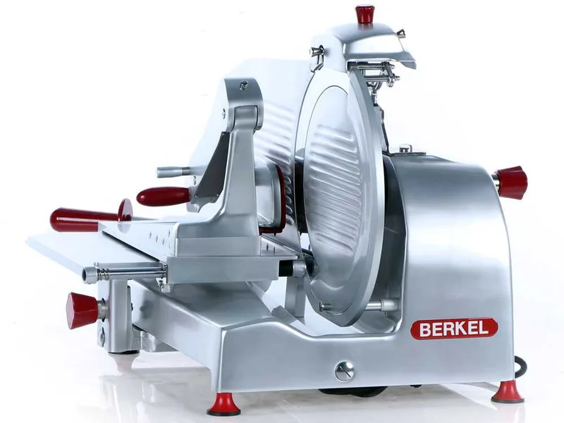 Berkel Essentia Salumeria BES370 triphasée - Trancheuse avec lame en acier chromé de 370mm