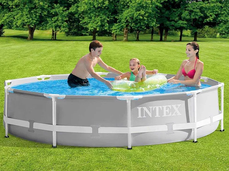 Intex Prisma Frame 26702NP - Ø305x76 cm - Piscine Ronde + Épurateur à cartouche
