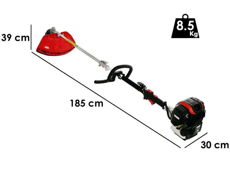 GeoTech Pro GT-4PRO 43L - Débroussailleuse 4 temps à essence