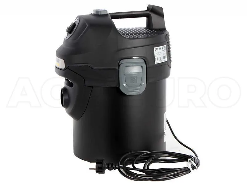 Aspirateur de cendres Karcher AD 2, cuve de ramassage en métal de 14L - moteur 600W