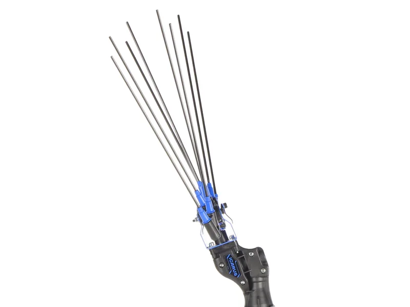 Campagnola Icarus V1 58 - Perche en Aluminium de 185-270 cm - Peigne vibreur électrique - Batterie à dos incluse