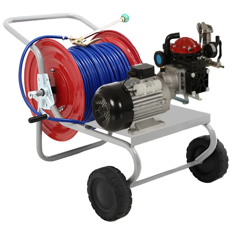 Kit motopompe de pulvérisation électrique avec chariot - Annovi reverberi AR 30 EM