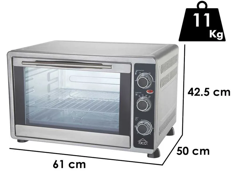 DCG MBS45 - Four électrique ventilé LT 45 2000 W