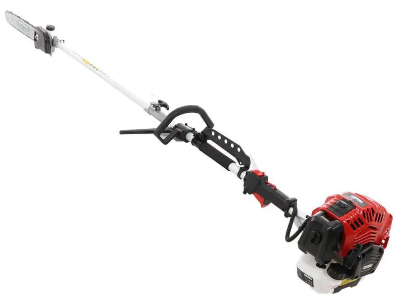 Perche élagueuse thermique à 2 temps GeoTech GT-2 52 L avec perche de rallonge - 52 cm3