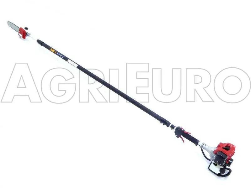 Perche élagueuse GeoTech Pro PP 270 EVO moteur thermique sur perche télescopique
