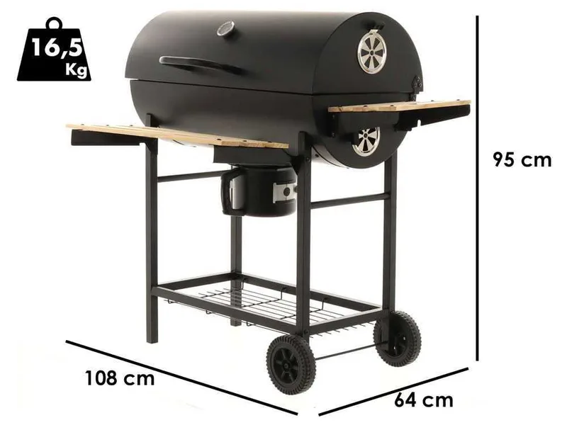 Royal Food CB 450 - Barbecue à charbon