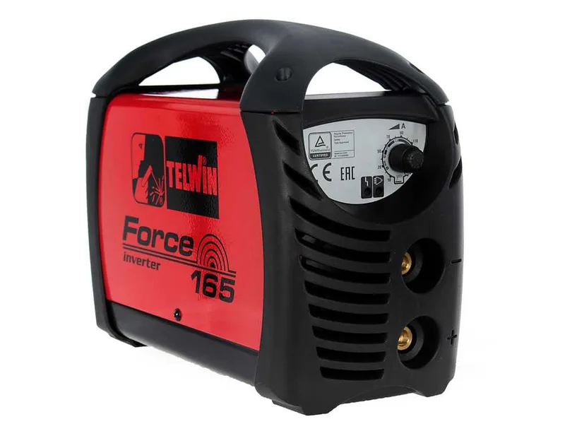 Poste à souder inverter à électrode courant continu Telwin FORCE 165 - puissance 150 A - kit
