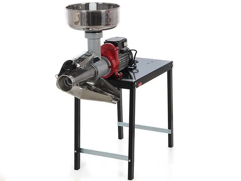 Reber 9011 NX - Épépineuse avec table N.5 INOX - Moteur à induction de 400 W