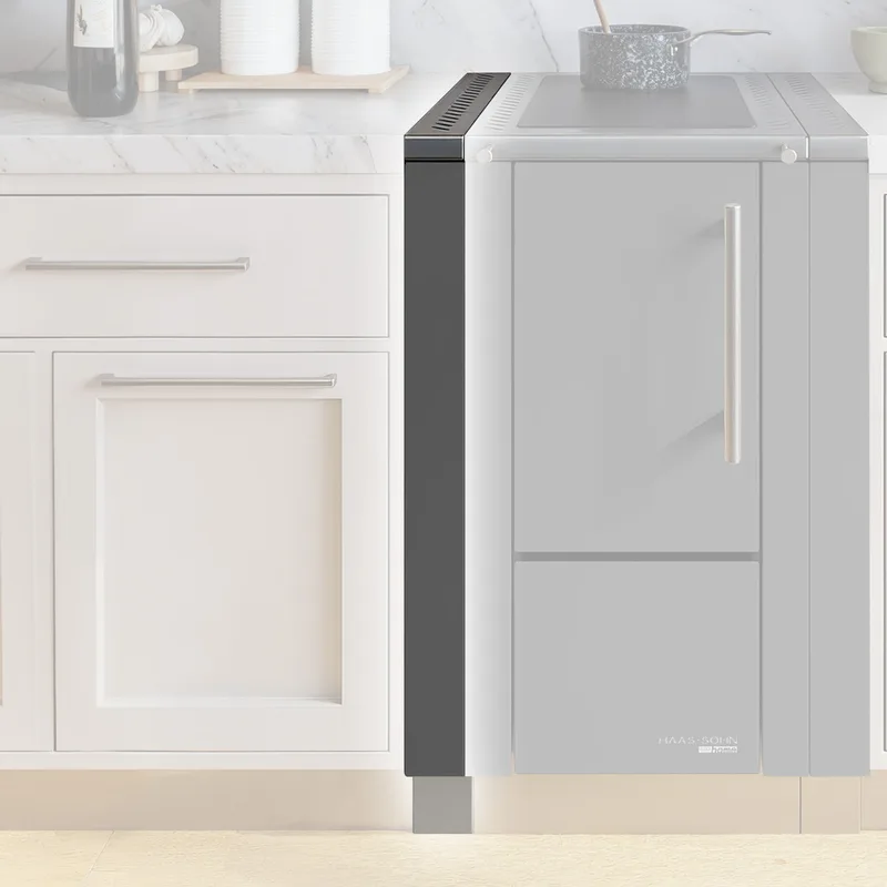 Haas+Sohn barre d'espacement HS 40 gauche, anthracite