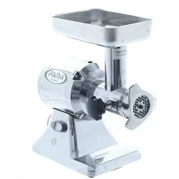 Fama TS12 - Hachoir à viande électrique - Groupe de hachage en acier inox - 230V