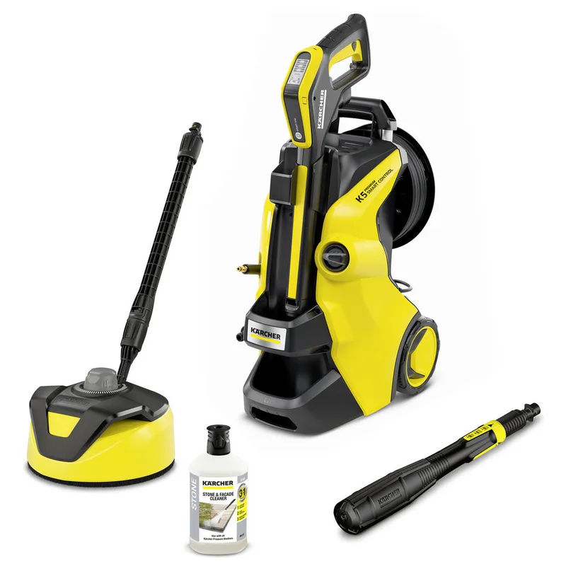 Karcher K5 Premium Smart Control Home + Kit Home - Nettoyeur haute pression - 145 bar max - 500 l/min - Application Home & Garden