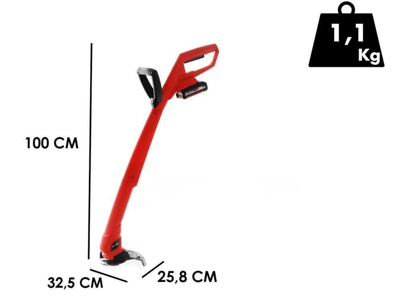 Einhell GC-CT18/24 Li P - Solo - Coupe-bordure à batterie