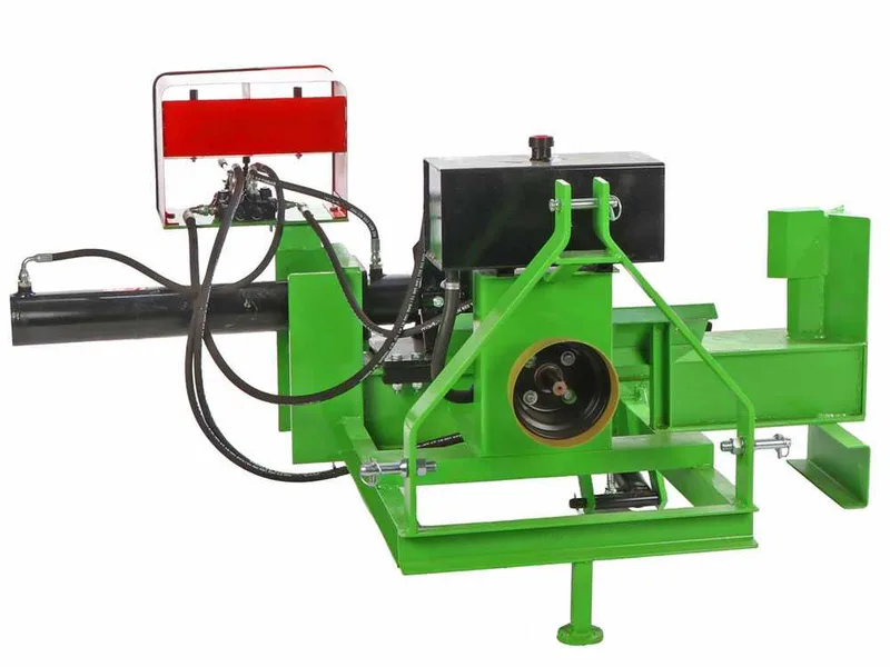 Seven Italy 25T - Fendeuse à bois pour tracteur - Horizontale - Plateforme de chargement hydraulique