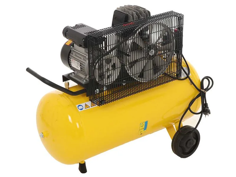 Abac line B26/90 CM2 - Compresseur d'air électrique monophasé par courroie - Moteur 2 CV - 90 litres