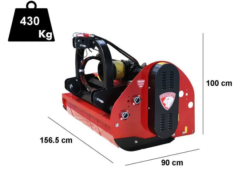 Ceccato TRINCIONE 400 4T1400ID - Broyeur pour tracteur - Série lourde