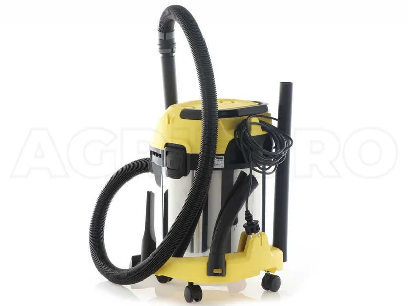 Karcher WD 3 S V-17/4/20 - Aspirateur multifonction - Acier INOX - 17 L