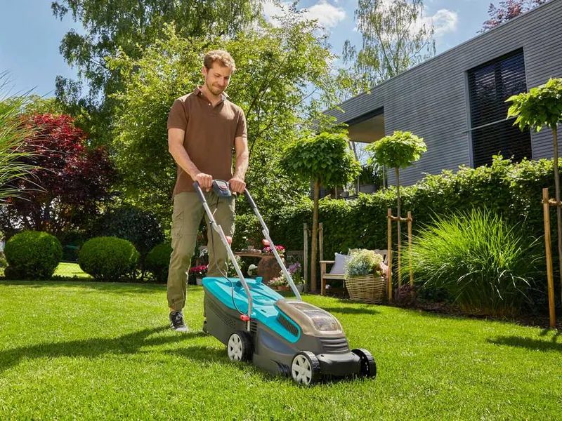 Tondeuse à gazon sans fil Gardena PowerMax 32/36V P4A - Largeur de coupe 32 cm