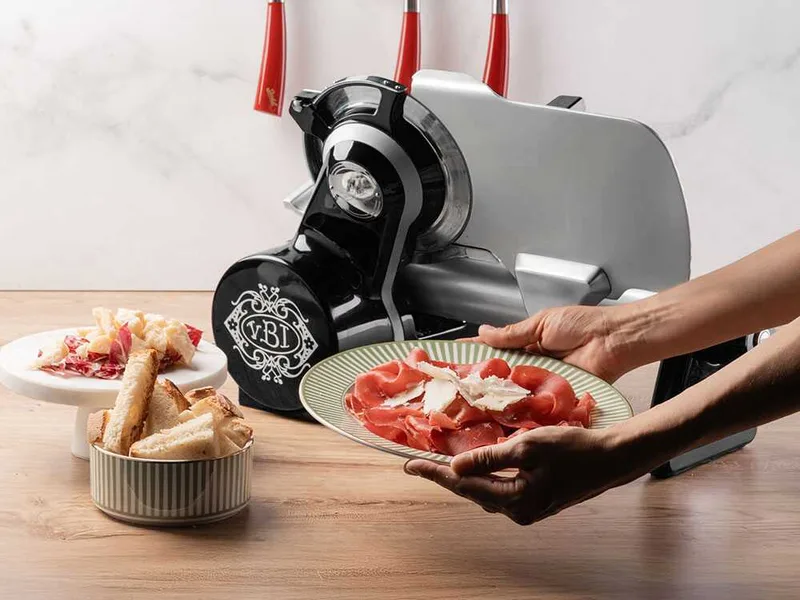 BERKEL Icon Line 170 Noir - Trancheuse avec lame de 170 mm