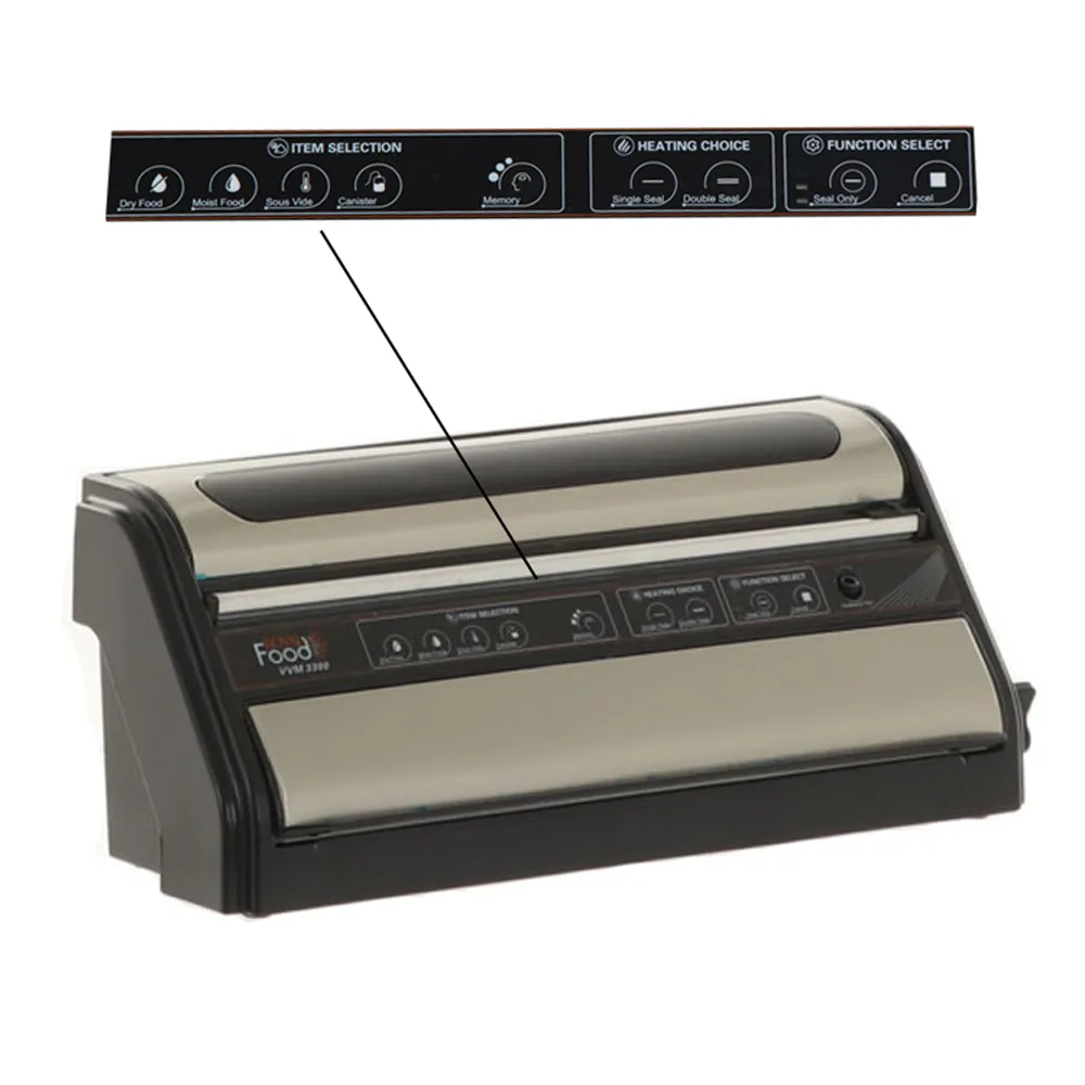 RoyalFood VVM 3300 - Machine sous-vide - Double barre de soudure de 33 cm