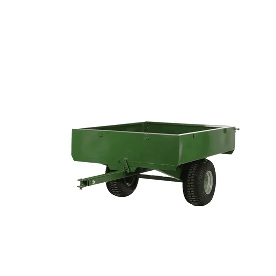 Francini FQ6 - Remorque en acier pour tracteur tondeuse - 150x110(h 25 cm)