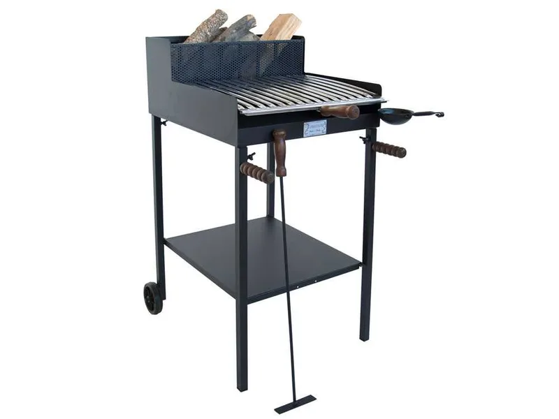 Cruccolini Belvedere - Barbecue en fer artisanal à bois et à charbon
