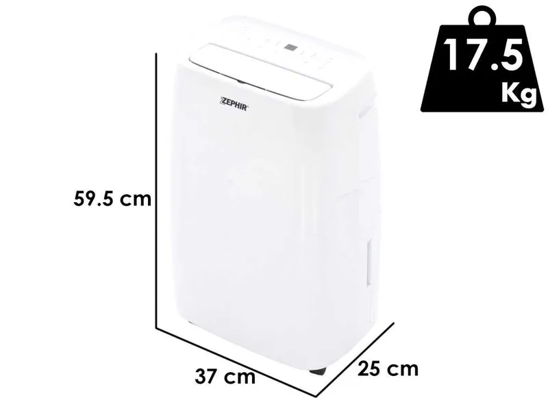 Zephir ZDP50 - Déshumidificateur - 50 L/24 h - 630 W