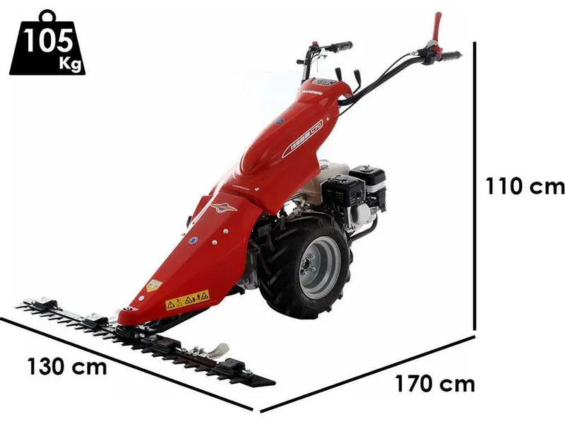 Barbieri C/70 - Motofaucheuse multifonction - Honda GX200