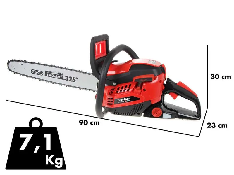 Blue Bird CSP 550 - Tronçonneuse de coupe thermique - Lame de 50 cm