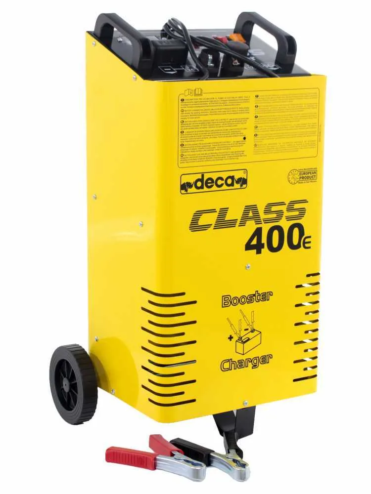 Deca class booster 400E - Chargeur de batterie/démarreur - sur chariot - monophasé - batteries 12-24V