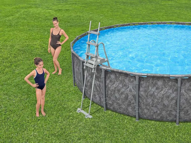 Bestway APX 365 561JZ - Ø671x132 cm - Piscine ronde pour 16-20 personnes