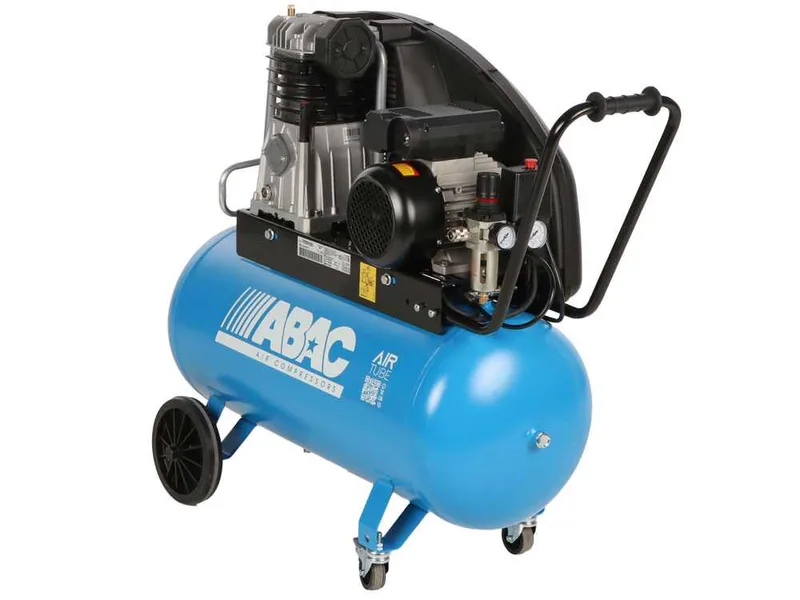ABAC EXP A49B 90 CM3 - Compresseur d'air électrique monophasé à courroie - Moteur 3 CV – 90 L
