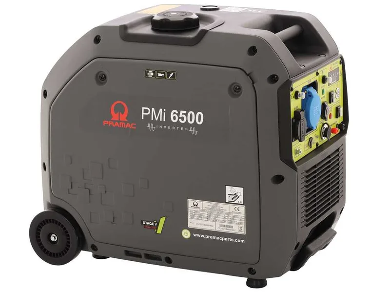 Pramac PMi 6500 - Groupe électrogène - 6,5 kW - Courant continu 6 kW monophasé - Boîtier ATS inclus