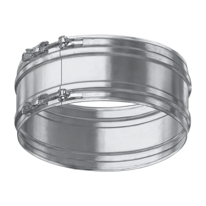 Schiedel collier de serrage statique B=108 mm pour Ø200 mm brillant