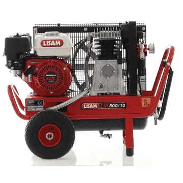 KIT HOBBY 2 Opérateurs Motocompresseur Lisam LM 500/10 + 2 Peignes vibreurs MG Magnesium + 2 perches AT02