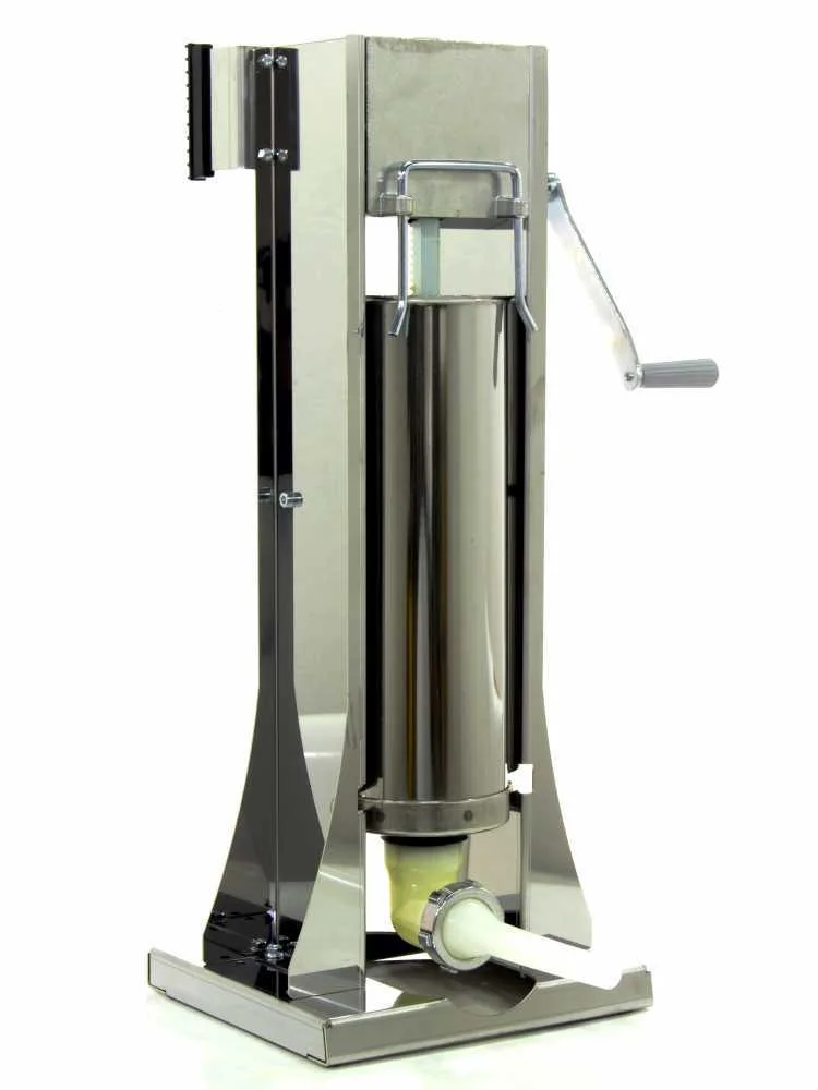 Reber 8971 V INOX - Poussoir à saucisses vertical 8 kg - 2 vitesses avec carter