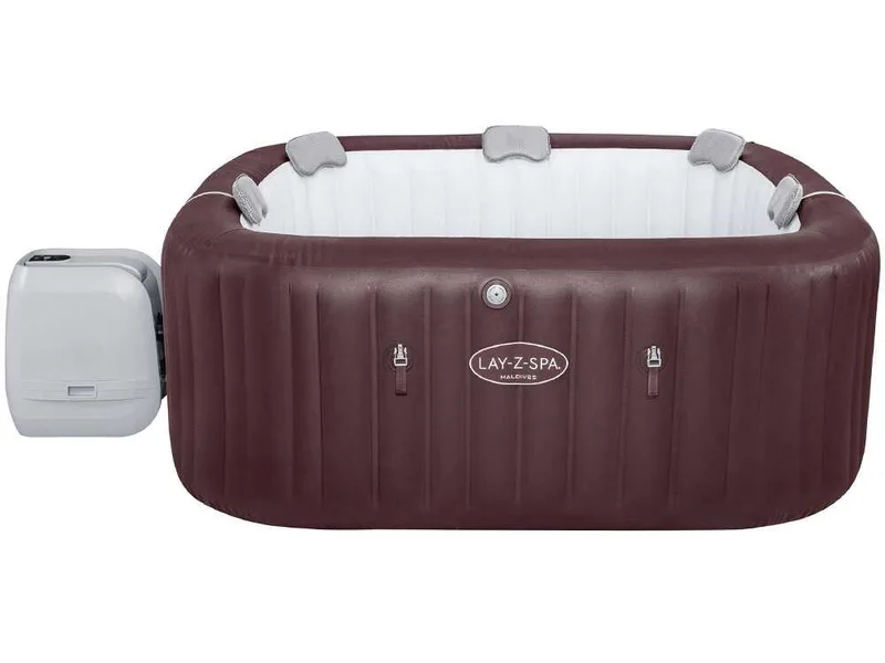 Bestway Lay-Z-Spa Maldives HydroJet Pro 6001U - 201x201x80 cm - Spa gonflable à hydromassage