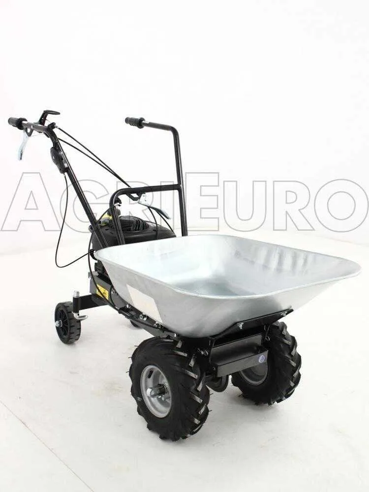 Brouette à moteur à roues automotrice moteur essence B&S 450E brouette automotrice
